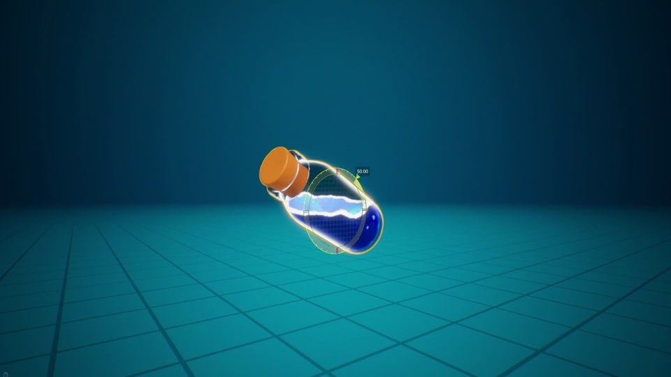 Liquid Bottle Simulation VFX📱 - изображение 2